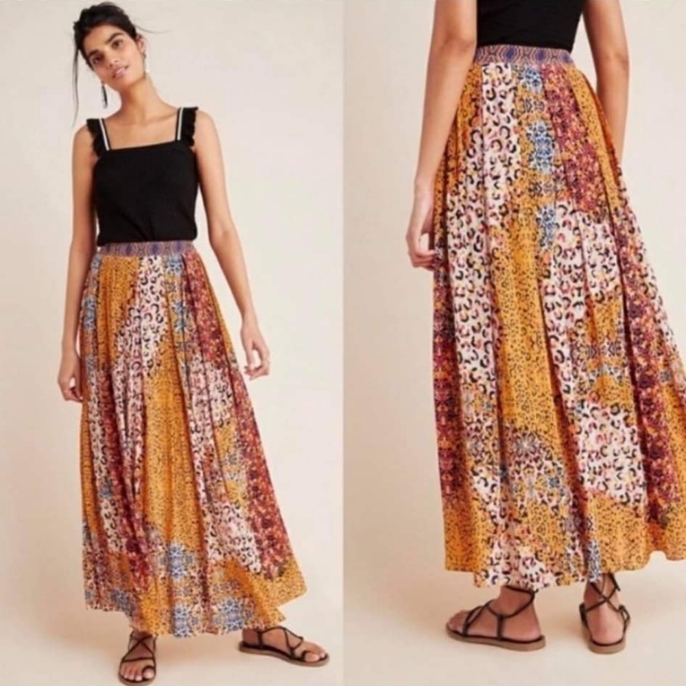 Anthropologie Bhanuni by Jyoti Panthera Maxi